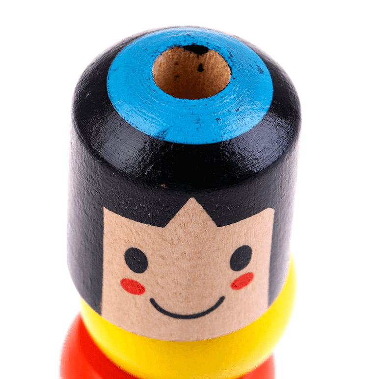 Unsterbliches Daruma-Holzspielzeug-Bella Webshop