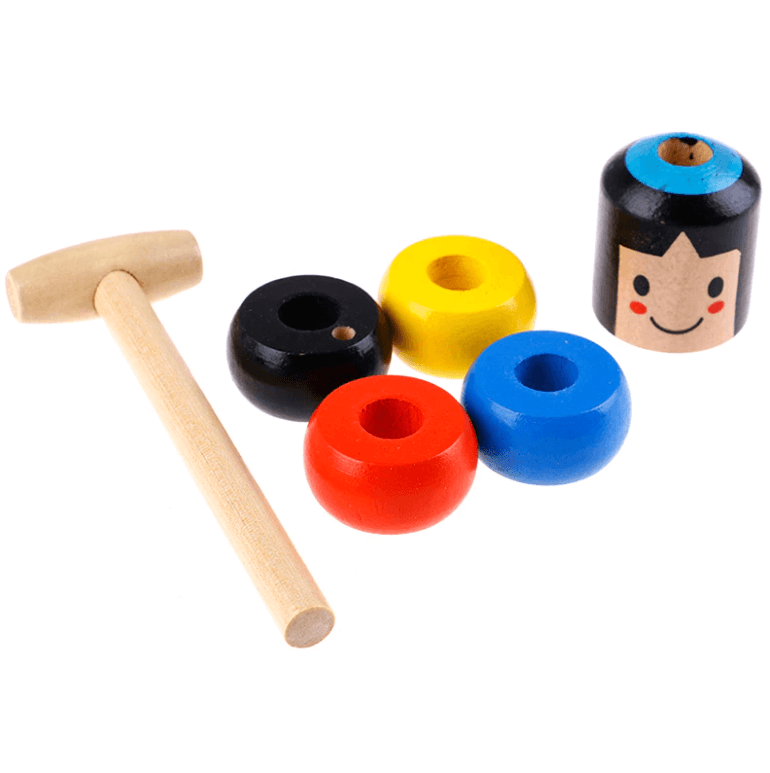 Unsterbliches Daruma-Holzspielzeug-Bella Webshop