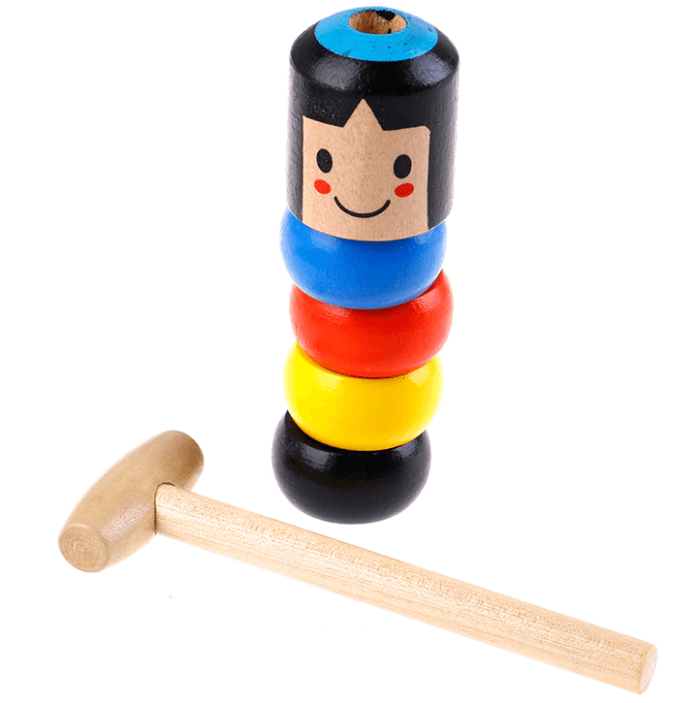 Unsterbliches Daruma-Holzspielzeug-Bella Webshop