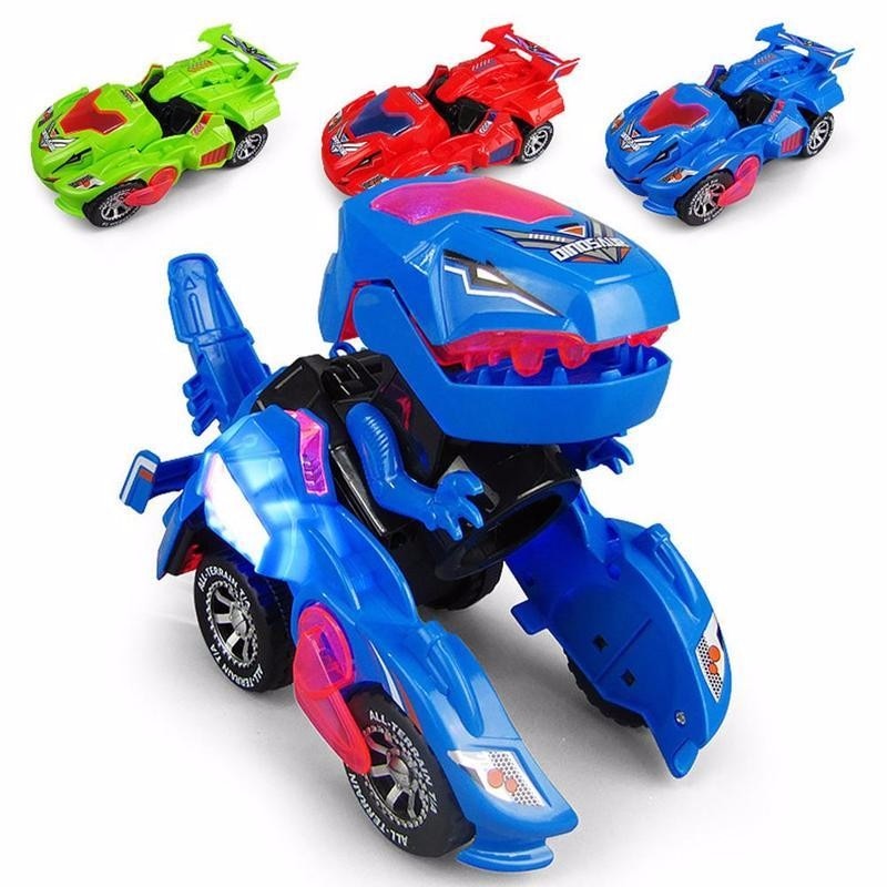 Verwandelndes Dinosaurier-Led-Auto-Bella Webshop