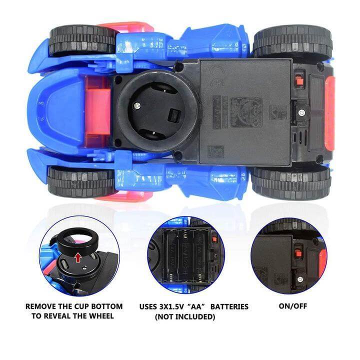 Verwandelndes Dinosaurier-Led-Auto-Bella Webshop