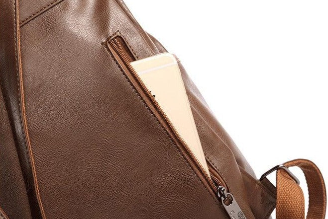 Vintage Kunstleder-Rucksack-Bella Webshop