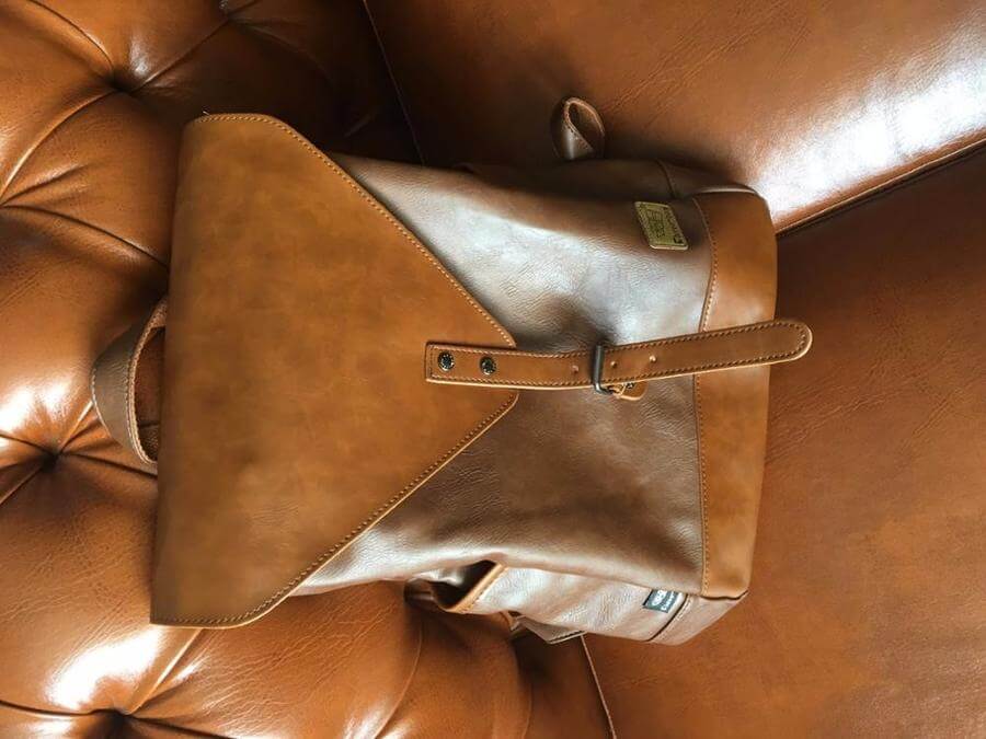 Vintage Kunstleder-Rucksack-Bella Webshop