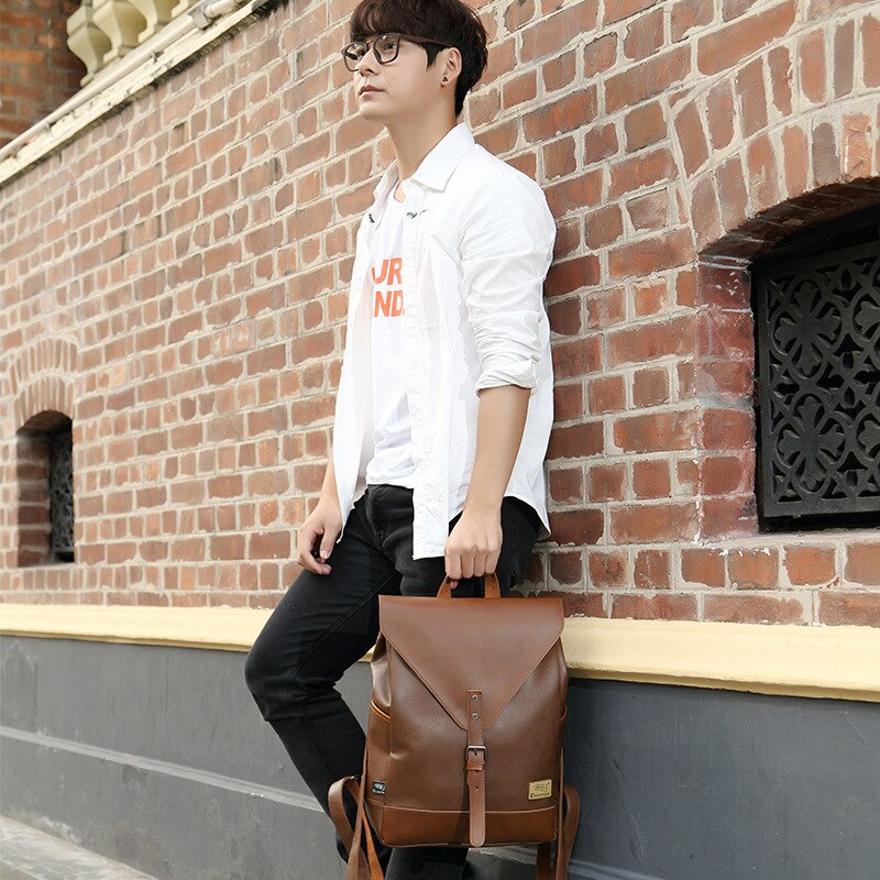 Vintage Kunstleder-Rucksack-Bella Webshop