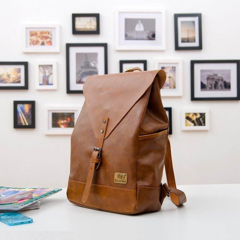 Vintage Kunstleder-Rucksack-Bella Webshop