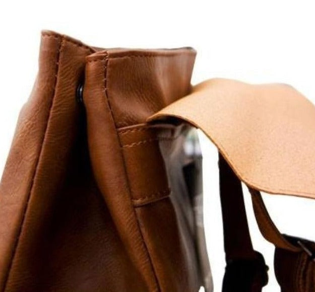 Vintage Kunstleder-Rucksack-Bella Webshop
