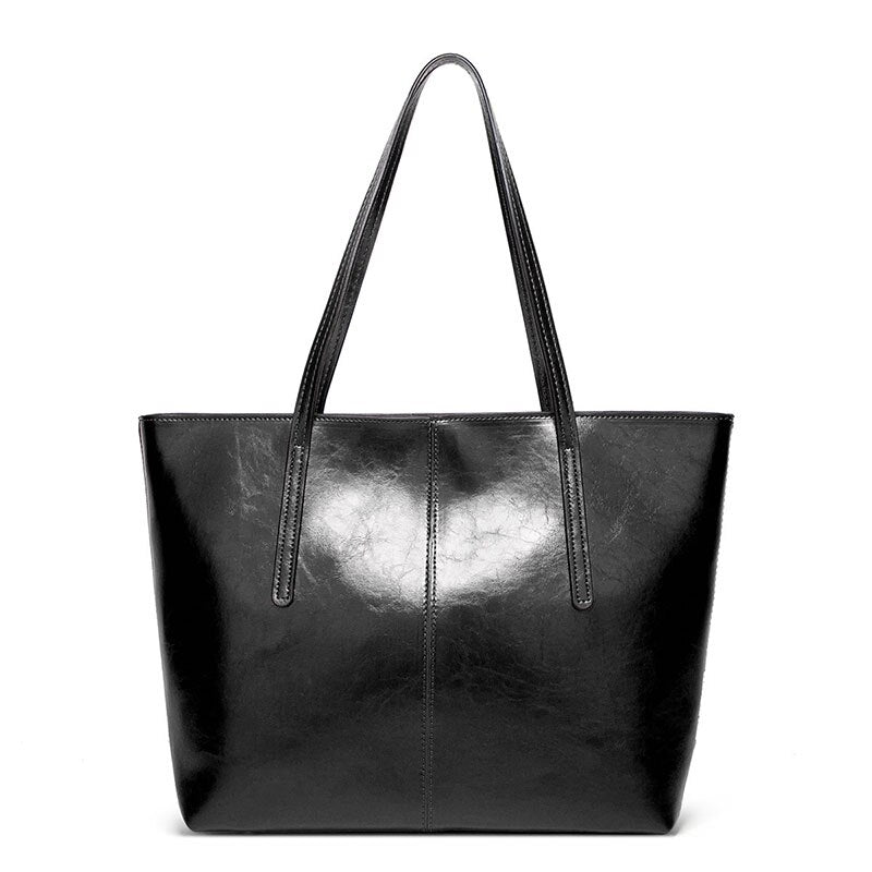 Vintage Öl Wachs Leder Tote Tasche-Bella Webshop