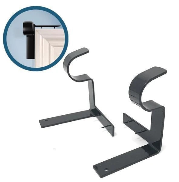 Vorhangstangenhalterungen Ohne Bohrer-Bella Webshop