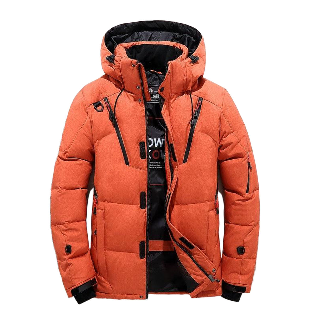Warme Dicke Kapuzen-Pufferjacke-Bella Webshop