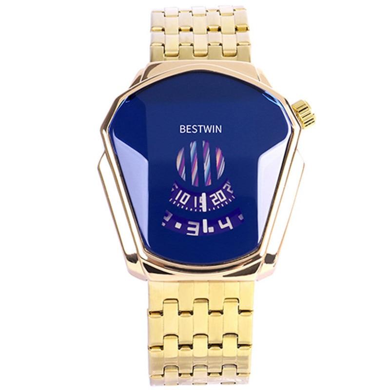 Wasserdichte Quarz-Armbanduhr Im Diamant-Stil-Bella Webshop