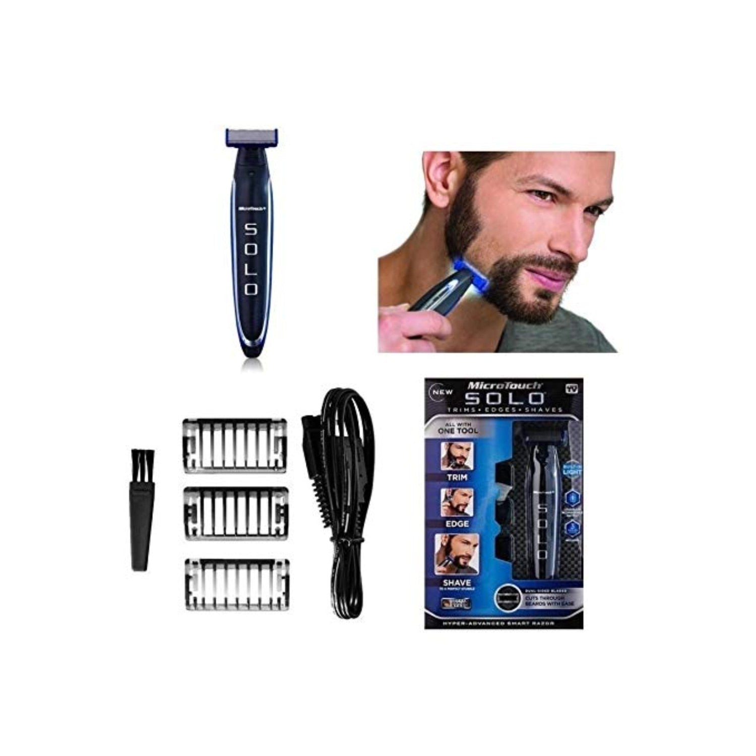 Wiederaufladbarer Intelligenter Rasierer-Bella Webshop