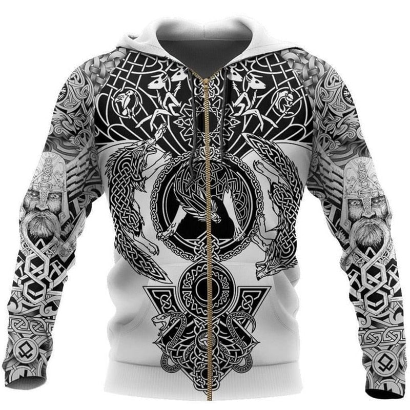 Wikinger Patron Hoodie-Bella Webshop
