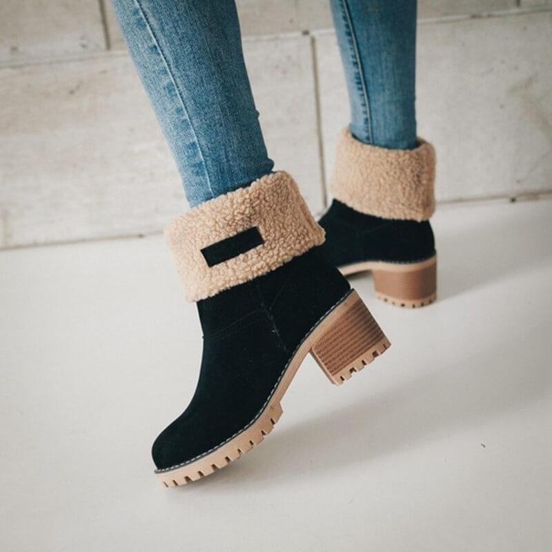 Winter Pelz Warme Schneestiefel-Bella Webshop
