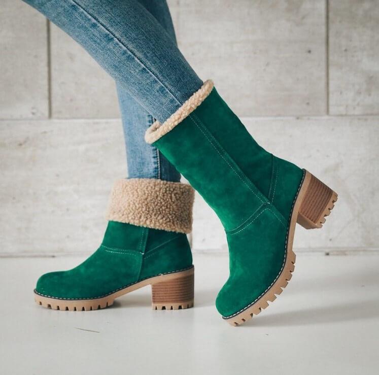 Winter Pelz Warme Schneestiefel-Bella Webshop