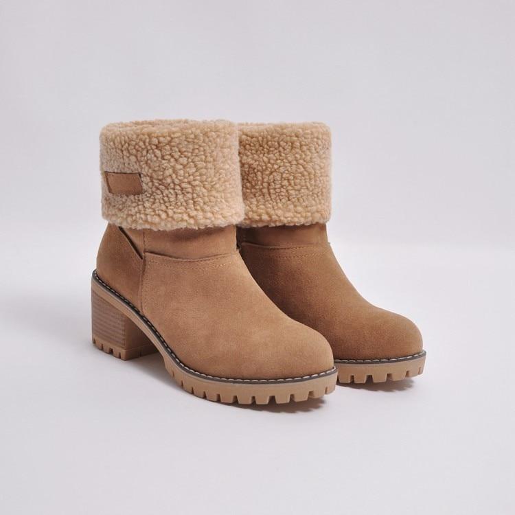 Winter Pelz Warme Schneestiefel-Bella Webshop