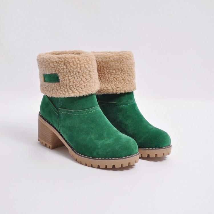 Winter Pelz Warme Schneestiefel-Bella Webshop