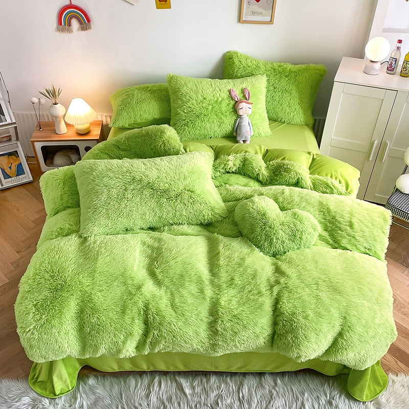Zotteliger Bettbezug-Bella Webshop