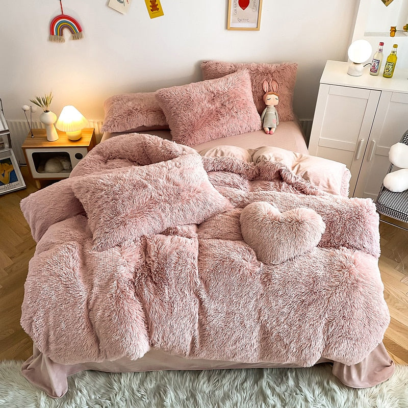 Zotteliger Bettbezug-Bella Webshop