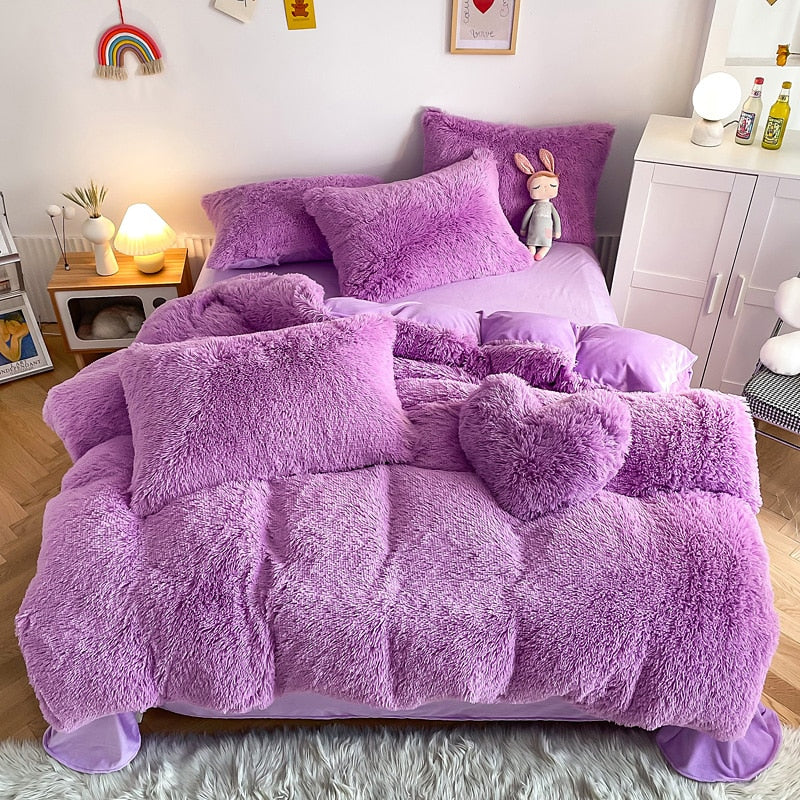 Zotteliger Bettbezug-Bella Webshop