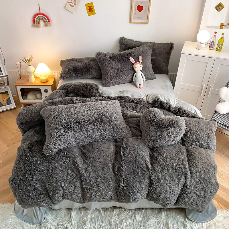 Zotteliger Bettbezug-Bella Webshop